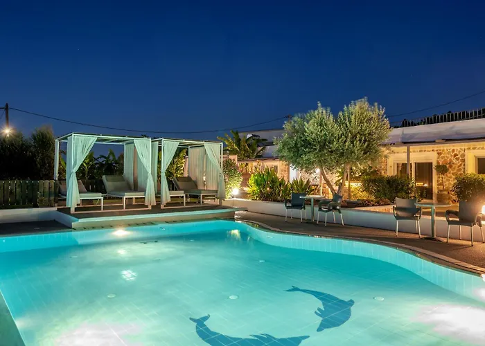 Eva's Paradise Garden, Poolside Cozy Haven In Kos *